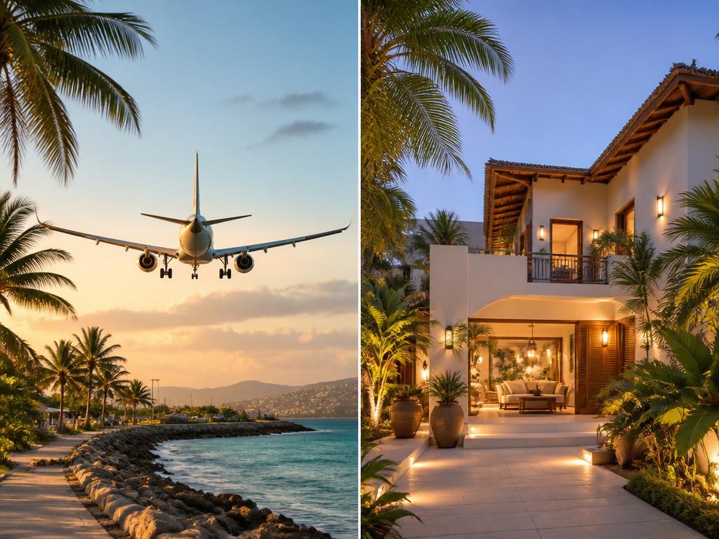 Airplane and boutique hotel included in Déntica dental tourism package